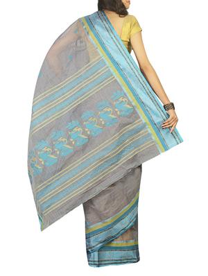BENGAL COTTON HANDLOOM SAREE - 15025056 - Standard Image - 2