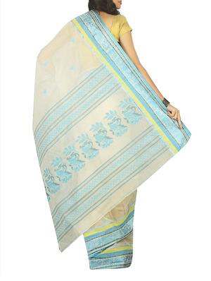 BENGAL COTTON HANDLOOM SAREE - 15025060 - Standard Image - 2