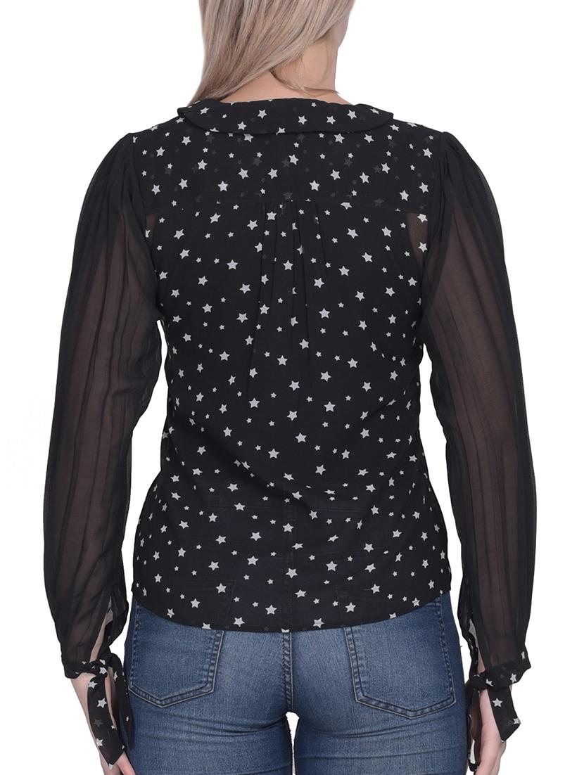 black printed shirt - 15025218 - Zoom Image - 2
