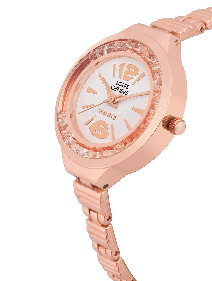 LOUIS GENEVE White Dial Watch For Women - LG-LW-SS-CWHITE-115 - 15025748 - Zoom Image - 2