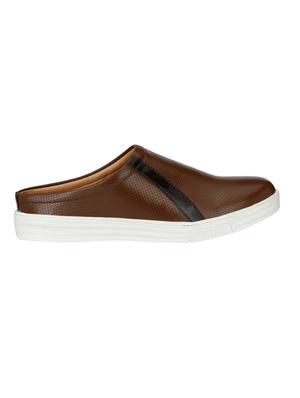 tan leatherette casual slipon - 15025989 - Standard Image - 2