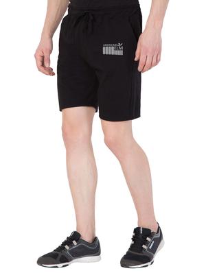 black cotton shorts - 15026211 - Standard Image - 2