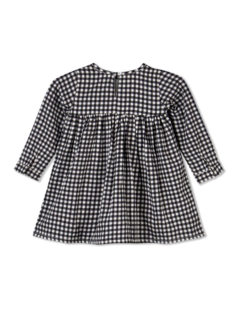 black polyester frock - 15026360 - Zoom Image - 2