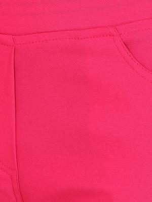 pink cotton lycra jeggings - 15027539 - Standard Image - 5