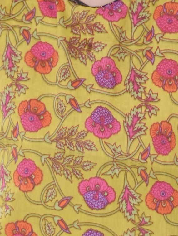 orange cotton kurti - 15027930 - Zoom Image - 5