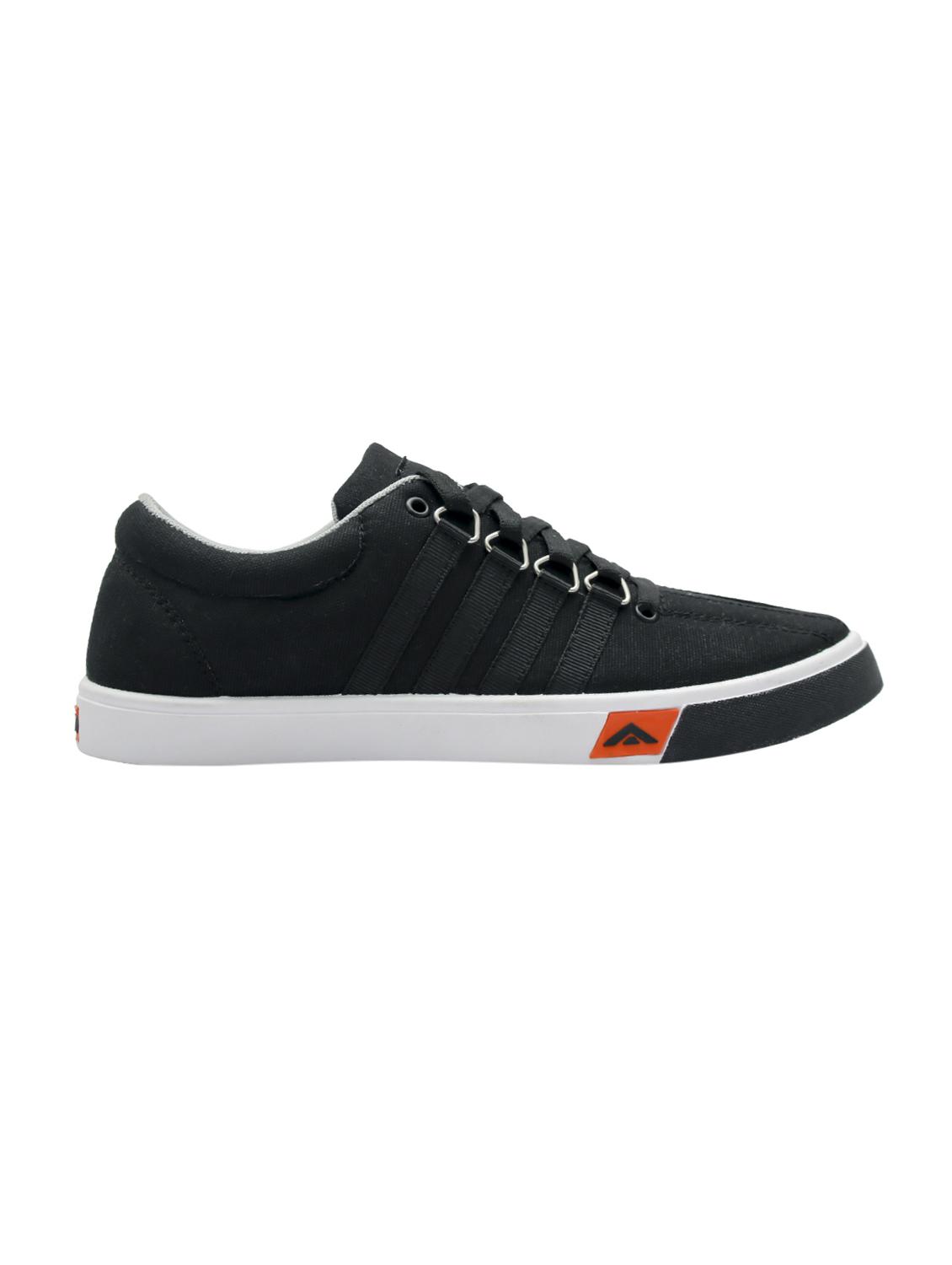 black canvas lace up sneaker - 15028155 - Zoom Image - 2