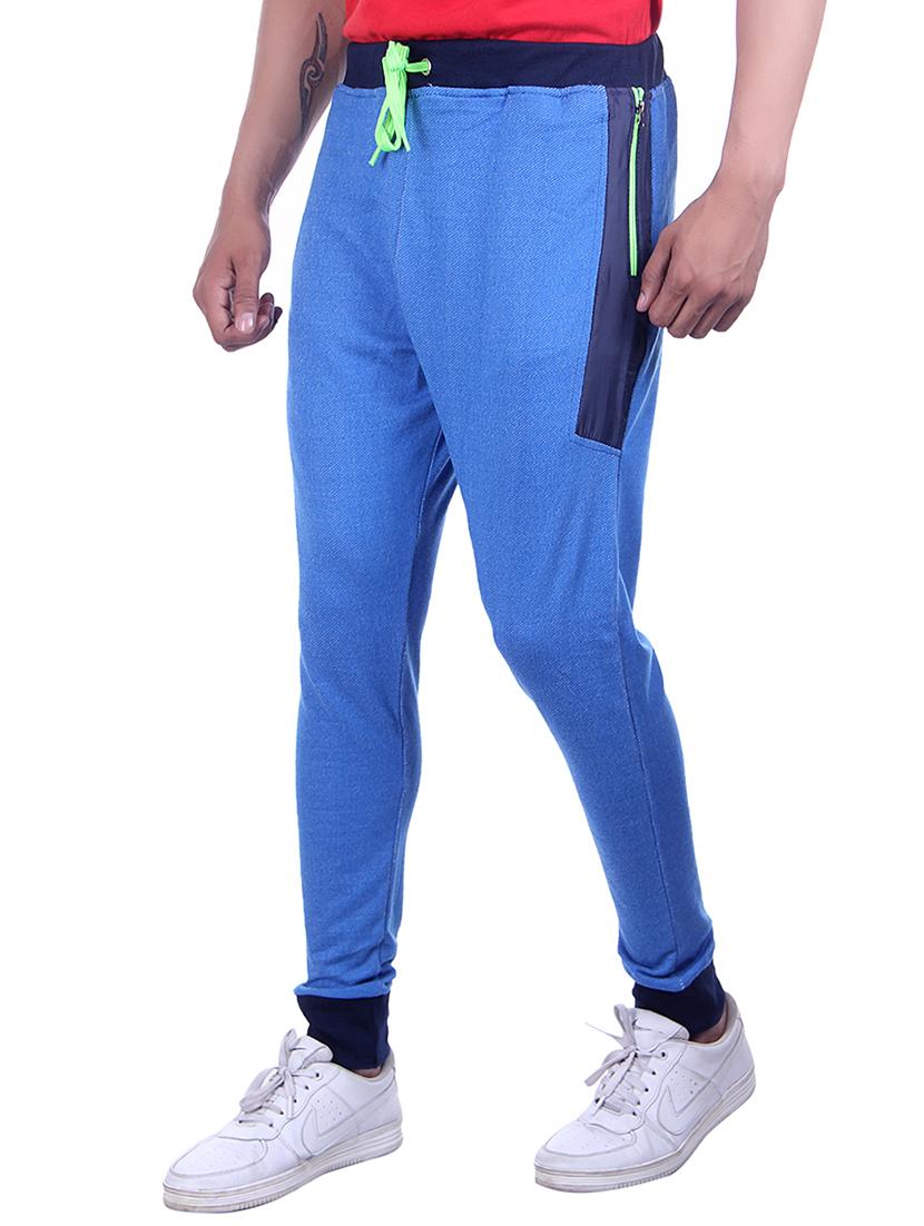 blue cotton jogger - 15028208 - Zoom Image - 2