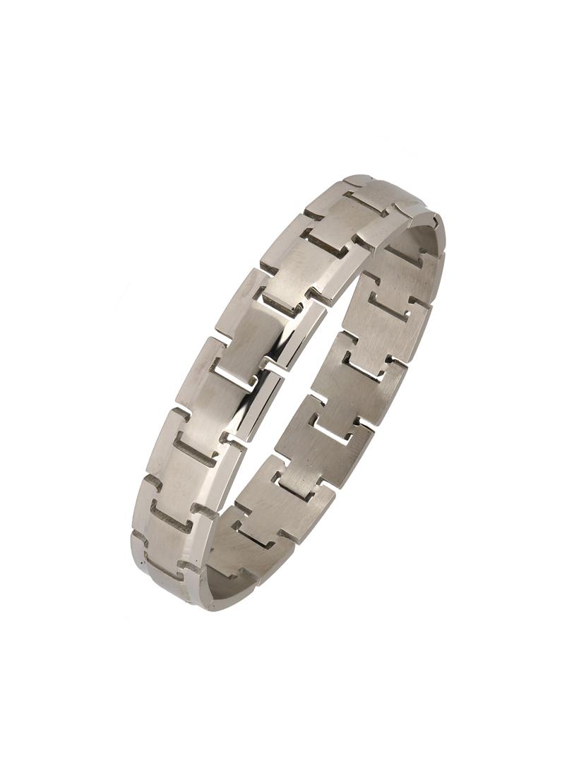 silver metal bracelet - 15028314 - Zoom Image - 2