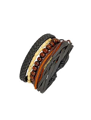 black nonmetal bracelet - 15028547 - Standard Image - 2