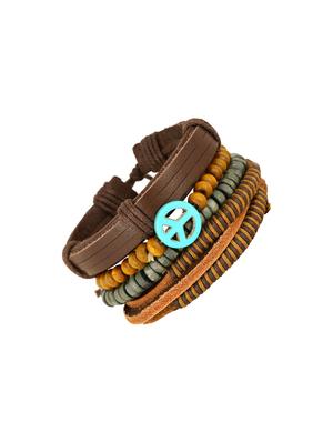 brown nonmetal bracelet - 15028550 - Standard Image - 2