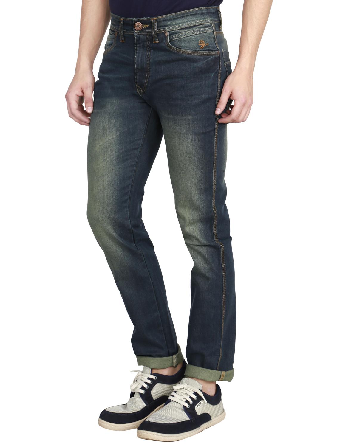 blue denim washed jeans - 15028676 - Zoom Image - 2