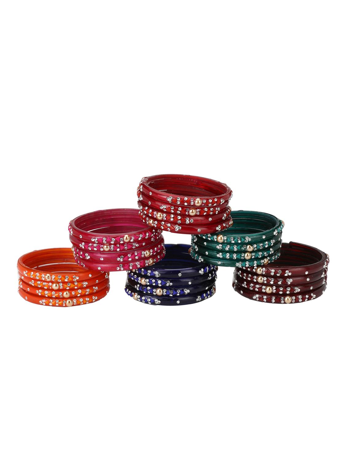 multi glass bangle - 15029135 - Zoom Image - 2