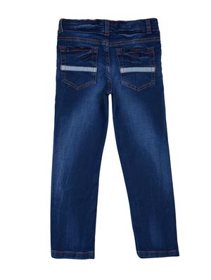 dark blue denim washed jeans - 15029409 - Standard Image - 2