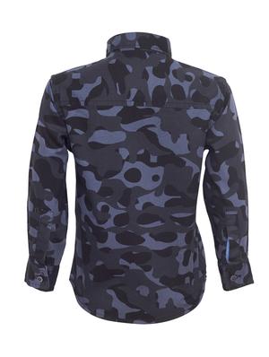 grey cotton shirt - 15029717 - Standard Image - 2