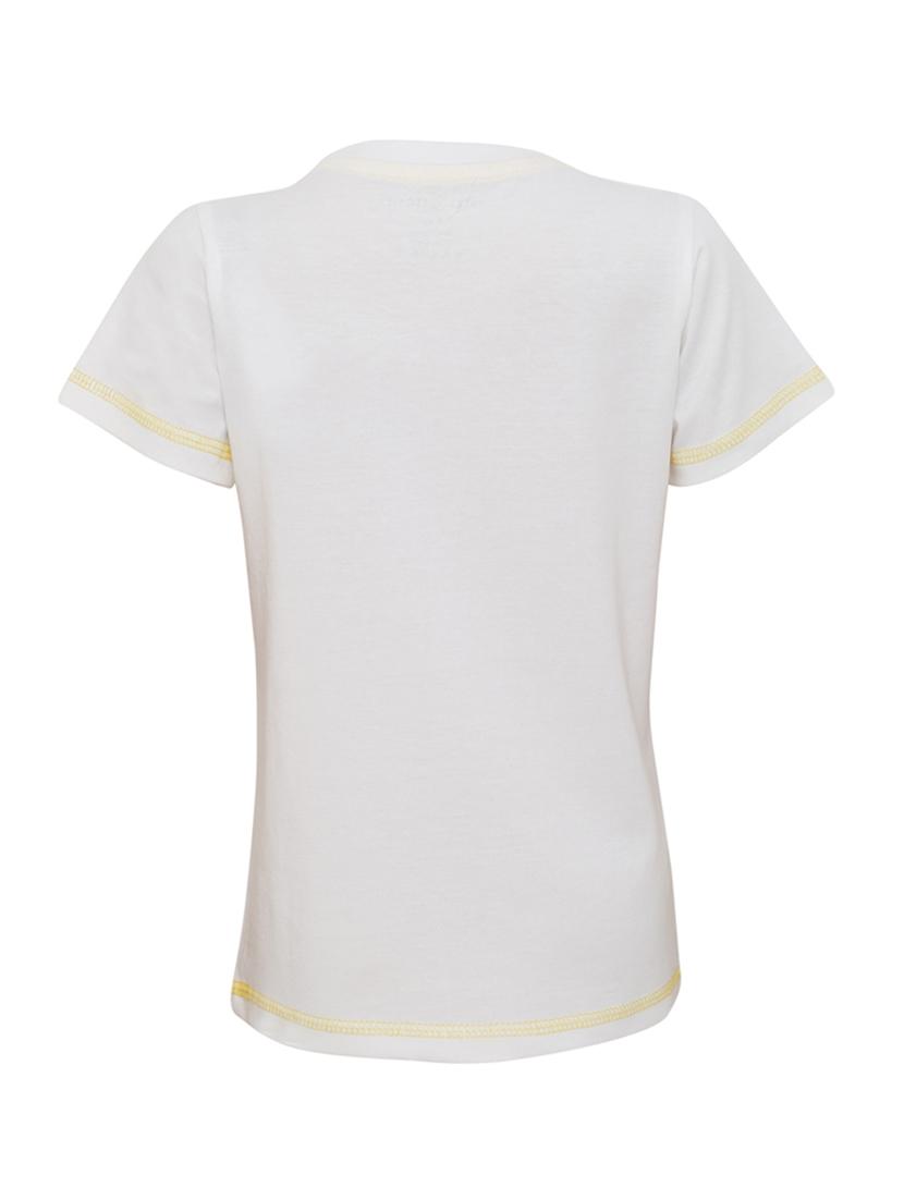 white cotton tshirt - 15030513 - Zoom Image - 2