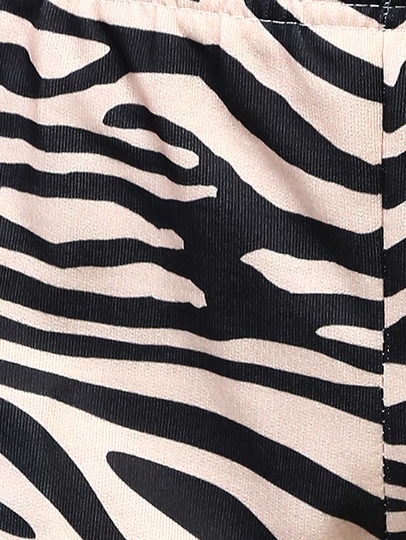 black animal printed nightwear pajama set - 15030643 - Zoom Image - 5
