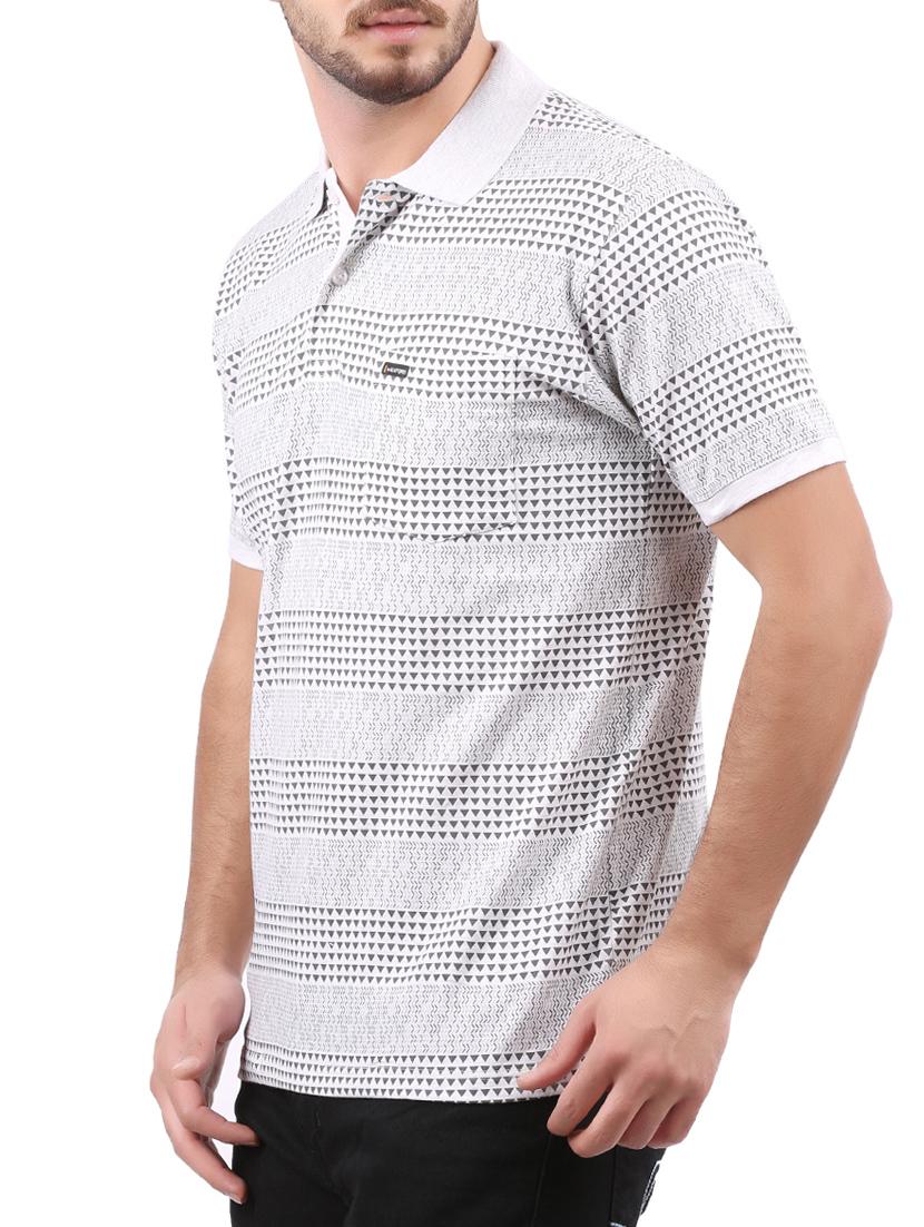 white cotton all over print tshirt - 15032426 - Zoom Image - 2