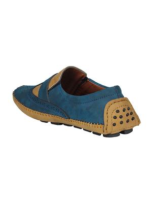 blue Leatherette casual slipon - 15033436 - Standard Image - 2