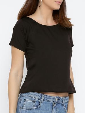 black solid top - 15034232 - Standard Image - 2