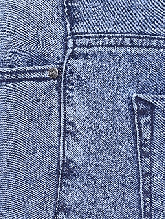 blue denim high rise jeans - 15037091 - Zoom Image - 5
