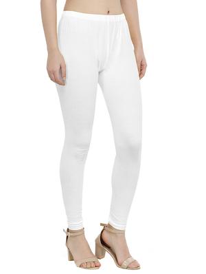 white solid leggings - 15039685 - Standard Image - 2