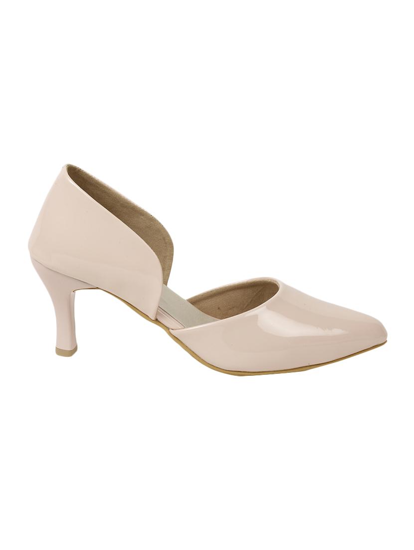 pink patent leather slip on sandals - 15039706 - Zoom Image - 2