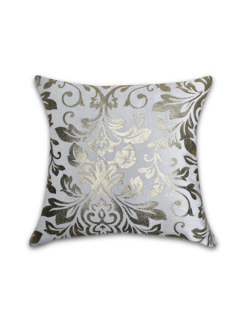 Foil Printed Cushion Cover ( 30 x 30 cm, Pack of - 1 ) - 15040475 - Zoom Image - 2
