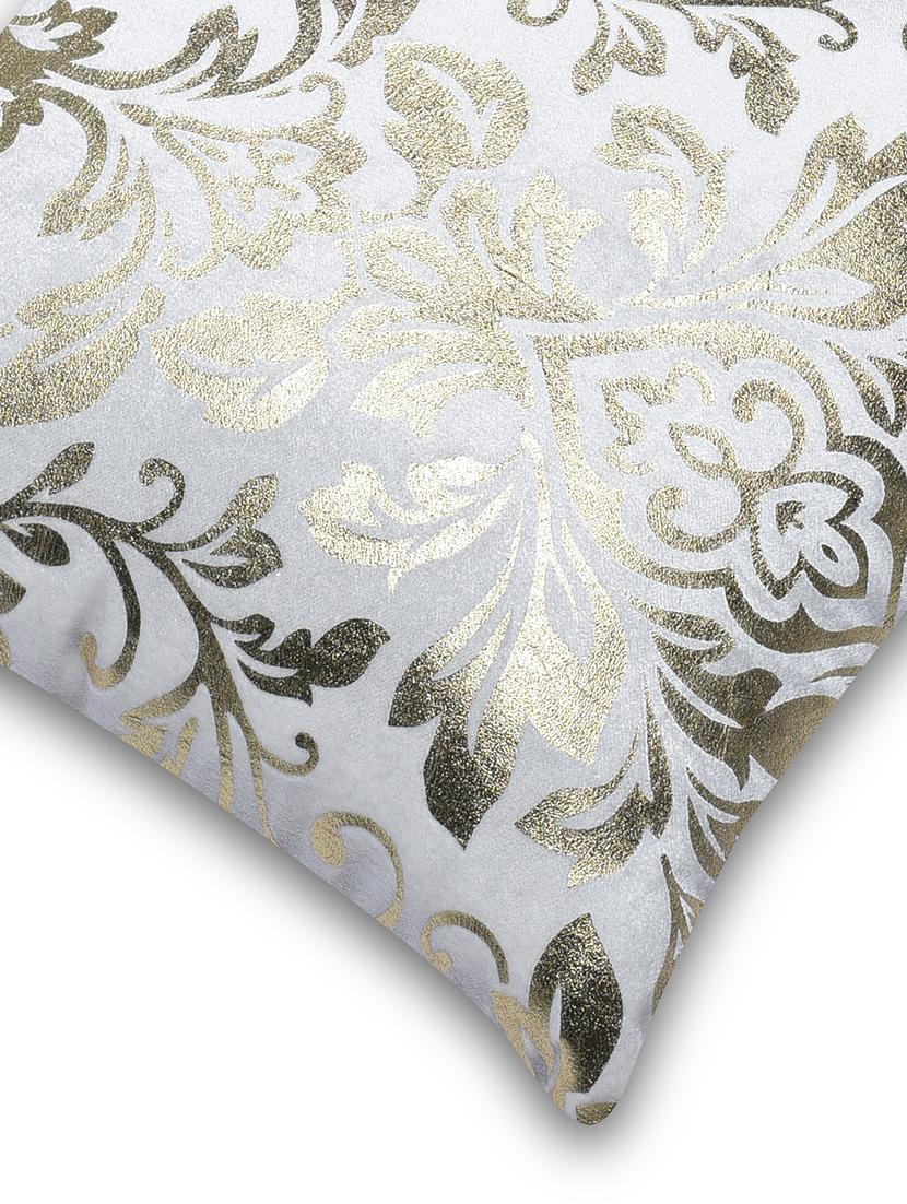 Foil Printed Cushion Cover ( 30 x 30 cm, Pack of - 1 ) - 15040475 - Zoom Image - 5