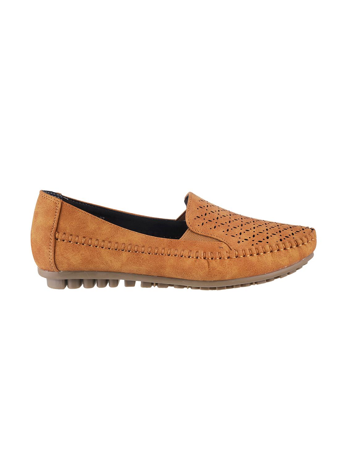 tan slip on loafers - 15041174 - Zoom Image - 2