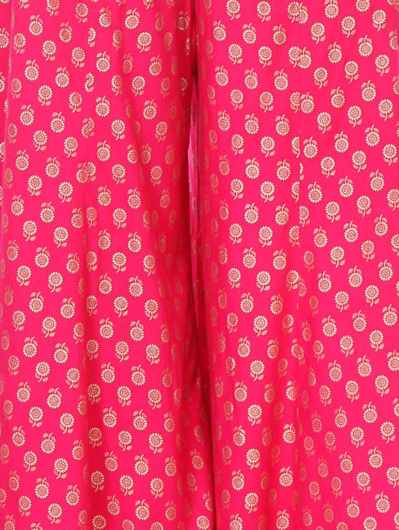 pink rayon palazzo - 15051534 - Zoom Image - 5