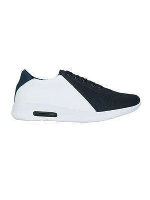 blue mesh & synthetic lace up sneakers - 15052604 - Standard Image - 2