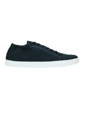 blue canvas lace up sneakers - 15052607 - Standard Image - 2
