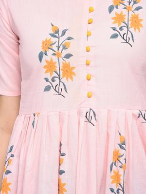 pastel printed kurta - 15057000 - Standard Image - 5