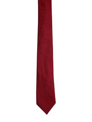 red micro fibre tie - 15057894 - Standard Image - 2