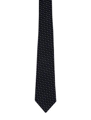 black micro fibre tie - 15057911 - Standard Image - 2