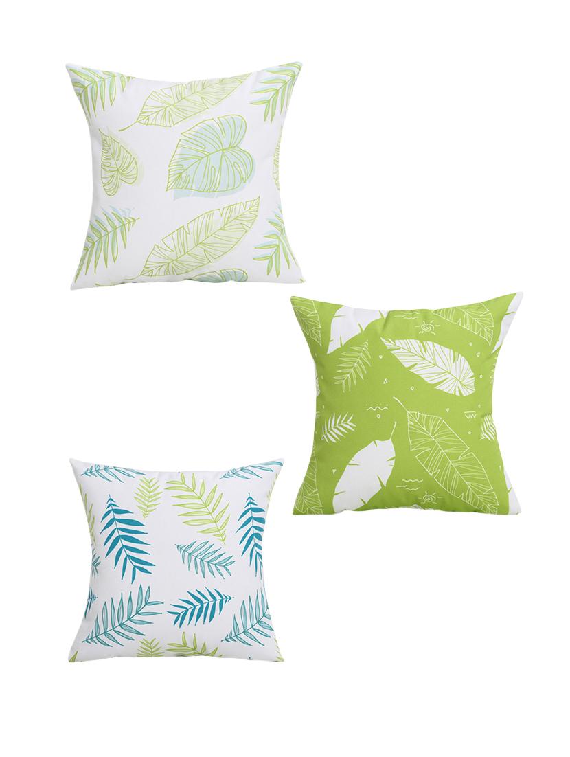 Set of 4 Polyester Cushion Covers - 15061627 - Zoom Image - 2