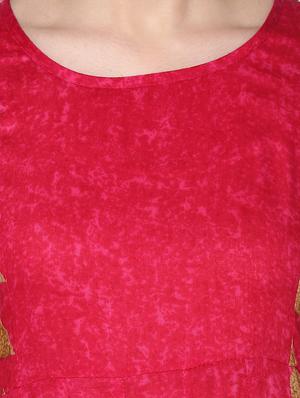Flared geometrical kurta - 15061745 - Standard Image - 5