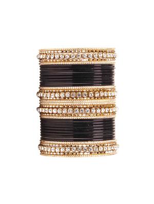black metal bangle - 15061783 - Standard Image - 2