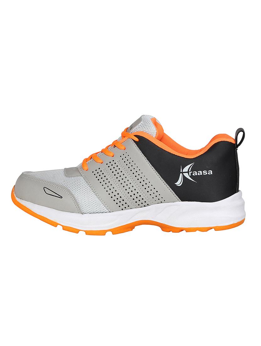 grey mesh lace-up sport shoe - 15066764 - Zoom Image - 2