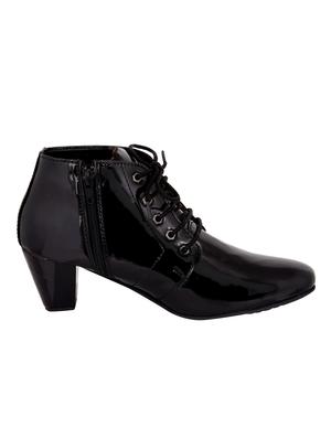 black lace-up ankle boot - 15069141 - Standard Image - 2