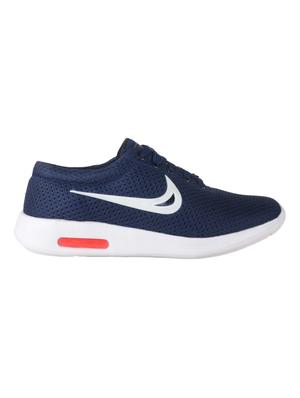 navy mesh sport shoes - 15073206 - Standard Image - 2