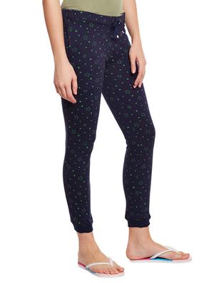 navy blue cotton pajama - 15076027 - Standard Image - 2