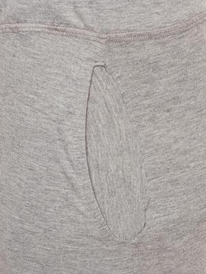 grey cotton track pant - 15076032 - Standard Image - 5