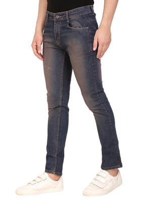 blue denim washed jeans - 15078102 - Standard Image - 2
