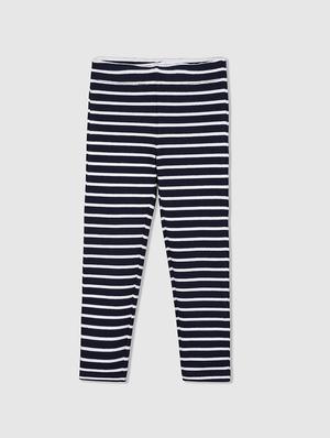 black cotton blend legging - 15081298 - Standard Image - 2