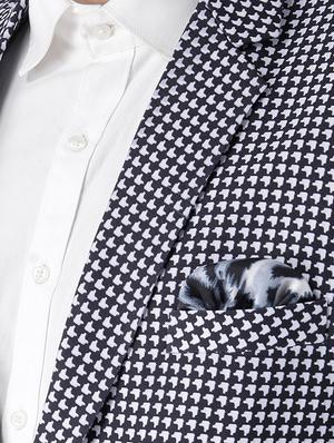 black polyester casual blazer - 15084379 - Standard Image - 5