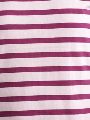 off shoulder striped crop top - 15085654 - Standard Image - 5