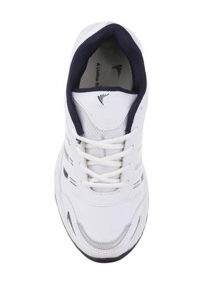 white leatherette sport shoe - 15085968 - Standard Image - 2