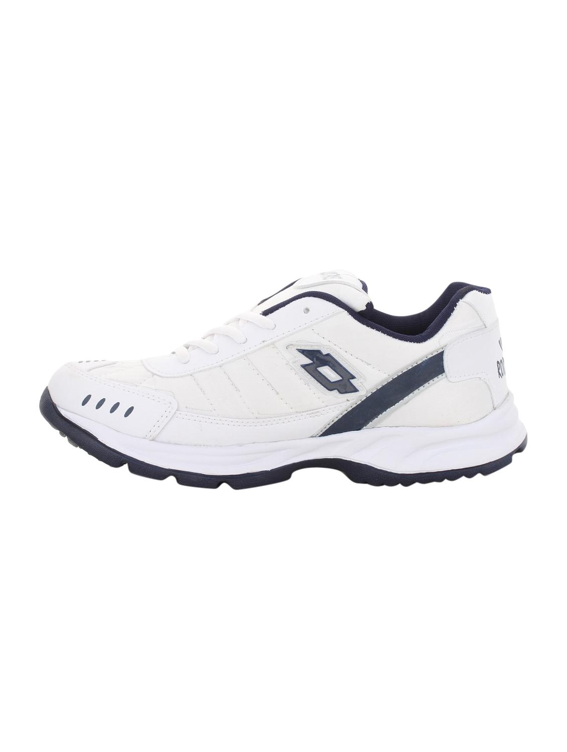 white Leatherette sport shoe - 15085969 - Zoom Image - 2