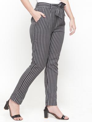 black striped trouser - 15093470 - Standard Image - 2